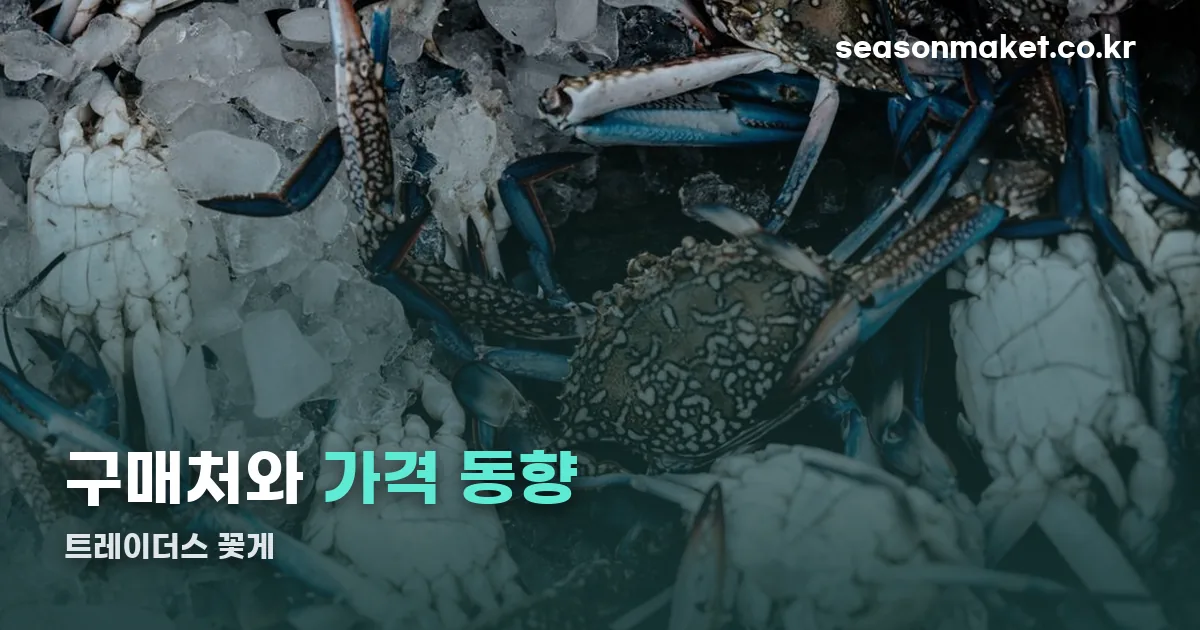 트레이더스 꽃게 정리 썸네일